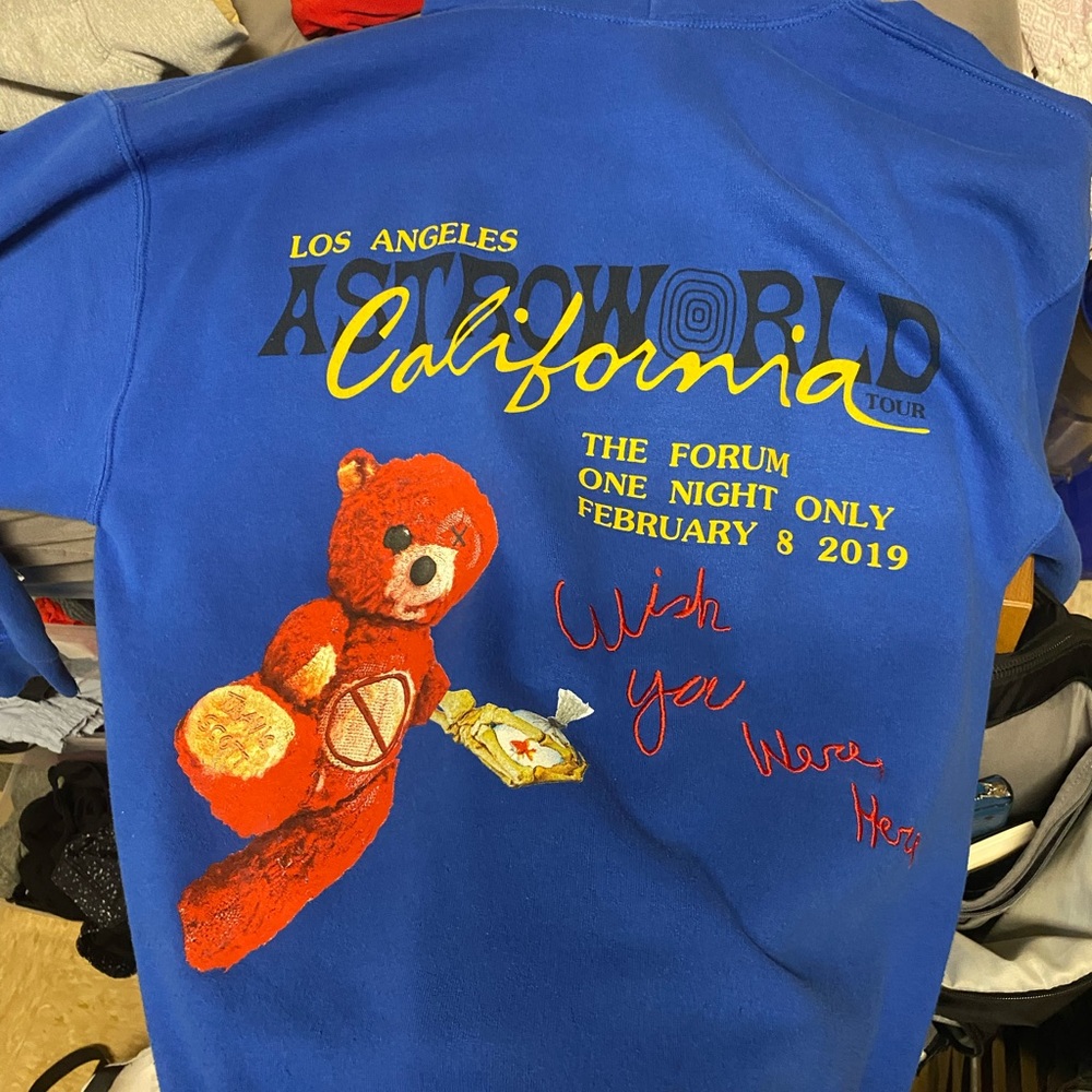 Travis Scott Astroworld LA Forum Tour Hoodie